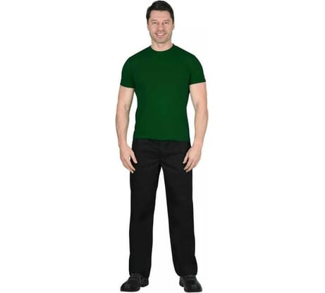Футболка темно-зеленая СИРИУС Стандарт 160г/м2 р.52-54 150804
