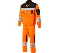 Костюм СОЮЗСПЕЦОДЕЖДА Профессионал-2 с СОП, оранжево/черный, р. 60-62 рост 170-176 2000000020730