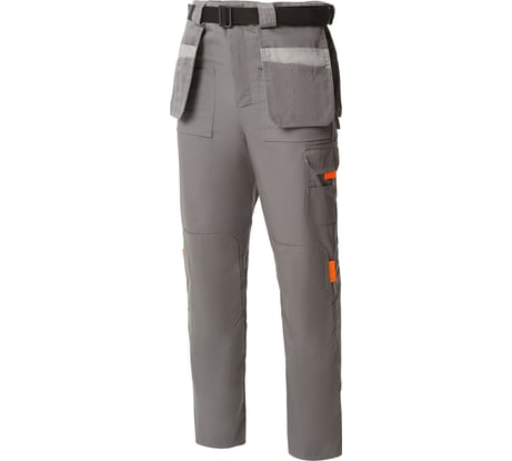 Брюки СОЮЗСПЕЦОДЕЖДА Профессионал, темно-серый/светло-серый, р. 52-54, рост 170-176 2000000033525