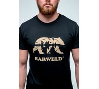 Футболка ТЗРО Harweld черная, (р. L)