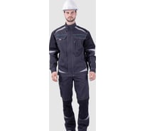 Куртка iForm ТУРБО SAFETY летняя, т,серая-черная (96-100, 158-164) Кур 1604/96/158
