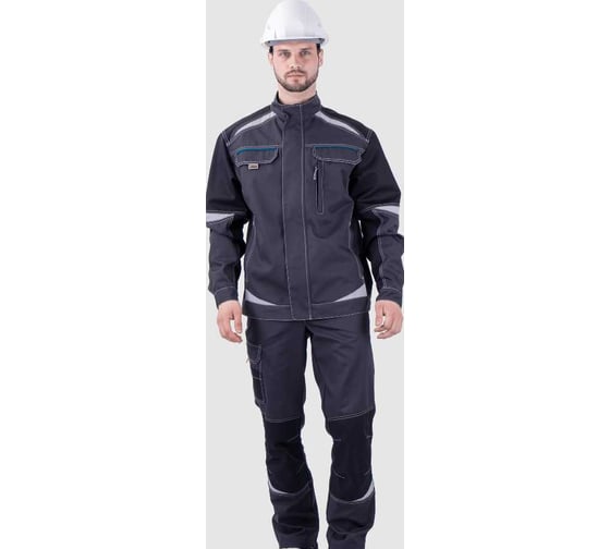 Куртка iForm ТУРБО SAFETY летняя, т,серая-черная (96-100, 158-164) Кур 1604/96/158