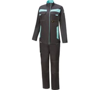 Костюм STAR СОЮЗСПЕЦОДЕЖДА женский, графит/мятный, р. 44-46 рост 170-176 2000000138381