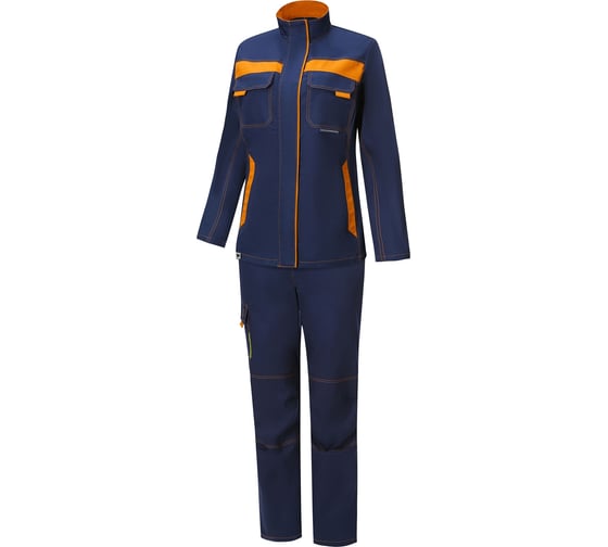 Костюм STAR СОЮЗСПЕЦОДЕЖДА женский, темно-синий/горчичный, р. 44-46 рост 170-176 2000000138282 1