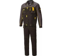 Костюм СОЮЗСПЕЦОДЕЖДА Профессионал-2 GEN черный/графит/желтый, р. 60-62 рост 170-176 2000000096674
