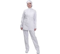 Куртка ГК Спецобъединение АПРЕЛИЯ ХАССП, белый (96-100, 182-188), шт, Кур 693/96/182