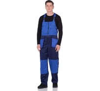 Мужской полукомбинезон Ф синий/василек, р.120-124, рост 170-176 442-13