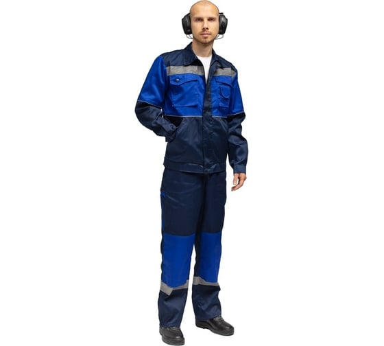 Костюм Ф Имандра синий/василек, р.96-100, рост 170-176, 010-71, 442-4 1