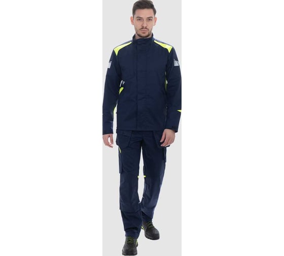 Куртка Iform ACTIVE FLEX / АКТИВ ФЛЕКС, летняя, т.синий-флуоресцентный желтый (104-108, 182-188) Кур 1888/104/182 1