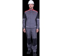 Куртка Iform ТУРБО SAFETY летняя, серый-черный-красный (152-156, 194-200), шт, Кур 702/152/194