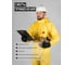 Комбинезон хим.защиты Jeta Safety (3, 4 тип), плотн. 80 г/м², размер 4XL/58-60, JPC-800-4XL 4
