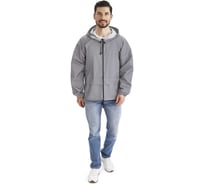 Куртка-ветровка влагозащитная Прабо Лидер Флеш серый, 104-108 (52;54) 58639