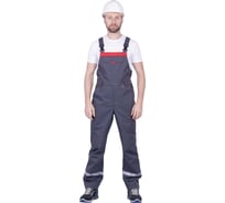 Полукомбинезон iForm ХАЙ-ТЕК SAFETY летний, серый-красный (104-108, 194-200), шт, Пком 1606/104/194