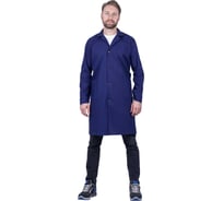 Халат рабочий ГК Спецобъединение ДИАГОНАЛЬ летний, синий (144-152, 158-164) Хал 006/144/158