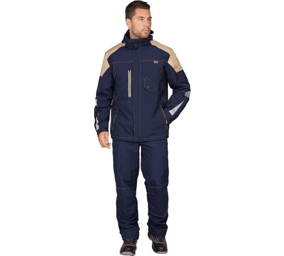 Куртка-штормовка Iform РЕСПЕКТ, синий-бежевый (88-92, 158-164), шт, Кур 907/88/158 1