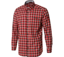 Рубашка СОЮЗСПЕЦОДЕЖДА БРИСТОНБАР БАРИСТА (BristonBar BARISTA) мужская красно-серая, клетка, XL (52) 2000000251936