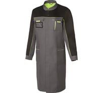 Халат СОЮЗСПЕЦОДЕЖДА КЛИНПЛЕКС ТЕХНОЛОГ женский черный/графит, 44-46/158-164 2000000234649