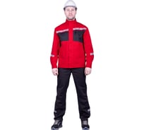 Куртка ГК Спецобъединение СТРОНГ летняя, красный-серый (112-116, 194-200) Кур 1608/112/194