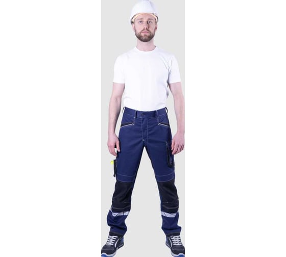 Брюки Iform КОРПОРАЦИЯ летние, синий-черный (128-132, 194-200) Брю 398/128/194 1