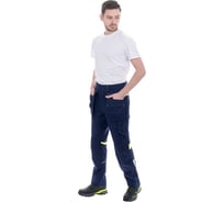 Брюки iForm ACTIVE FLEX / АКТИВ ФЛЕКС, летние, т.синий-флуоресцентный желтый (96-100, 194-200), шт, Брю 1940/96/194