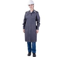 iForm, Халат ТУРБО SAFETY летний, серый-т.серый, женский (96-100, 182-188), шт, Хал 746/96/182