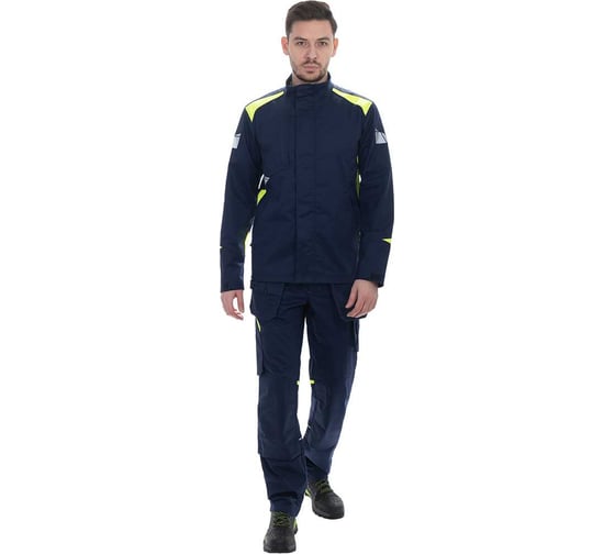 Куртка Iform ACTIVE FLEX / АКТИВ ФЛЕКС, летняя, т.синий-флуоресцентный желтый (88-92, 158-164) Кур 1888/88/158 1