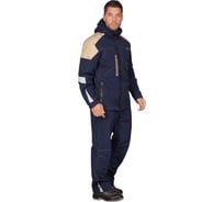 Куртка-штормовка Iform РЕСПЕКТ, синий-бежевый (120-124, 194-200) Кур 907/120/194