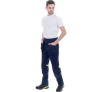 Брюки Iform ACTIVE FLEX / АКТИВ ФЛЕКС, летние, т.синий-флуоресцентный желтый (128-132, 194-200), шт, Брю 1940/128/194