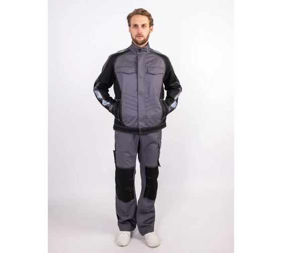 Куртка флисовая АНТЕКС Имидж серый/черный, р2XL ЕР-00001258 1