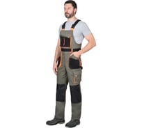 Полукомбинезон СИРИУС МАНХЕТТЕН, оливковый с оранжевым и черный р. 120-124/182-188 112416