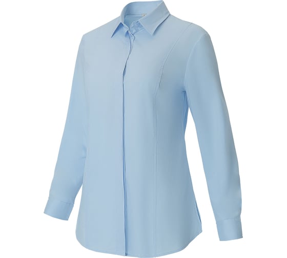 Рубашка СОЮЗСПЕЦОДЕЖДА КОТПРОФИ КЛАССИК (KOTPROFI CLASSIC) женская sky blue (голубая), 44 (M) 2000873821441 1
