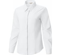 Рубашка СОЮЗСПЕЦОДЕЖДА КОТПРОФИ КЛАССИК (KOTPROFI CLASSIC) женская white (белая) удлиненная, 46 (L) 2000873821519