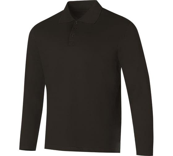 Тенниска-поло СОЮЗСПЕЦОДЕЖДА с длинным рукавом черная, XXXL 2000000241081 1