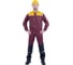 Костюм ГК Спецобъединение КМ-10 ЛЮКС летний, бордовый-желтый-черный (Куртка+полукомбинезон) (80-84, Кос 032/80/158 1