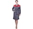 Халат ГК Спецобъединение КМ-10 ЛЮКС летний, серый-красный, женский (136-140, 170-176), шт, Хал 546/136/170 1