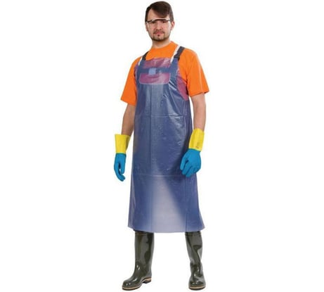 Фартук Факел ПВХ, ЩИТ-1, КЩС до 50%, ЭКО облегченный, 86x112см, синий 87475163