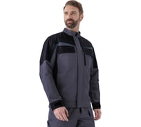 Костюм URSUS НОВАТОР куртка/полукомбинезон, 56-58, 182-188 КОС963-Т.СЕРЫЙ/ЧЁРНЫЙ/56-58, 182-188