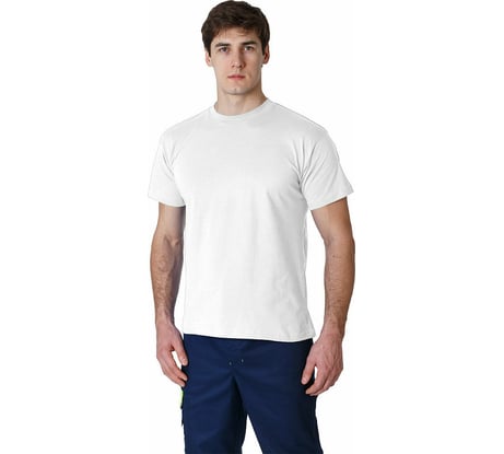 Футболка Факел белая, размер 54/2XL 87469237.011