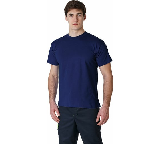 Футболка Факел, темно-синяя, 4XL/58 87469244.017 1