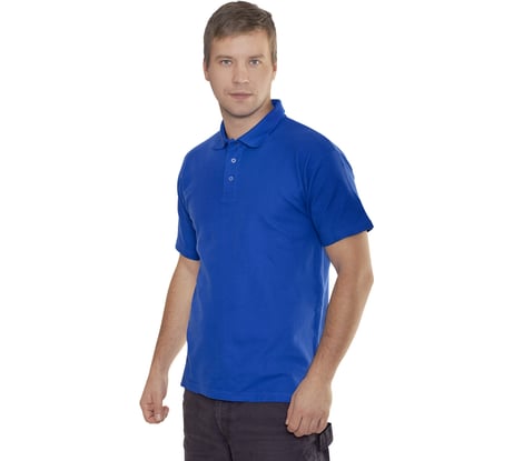 Рубашка-поло Факел NEW, васильковая, 5XL/60 87481558.009