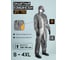 Малярный многоразовый комбинезон Jeta Safety, плотн.55 г/м², размер 56-58/XXXL, JPC75g-XXXL 2