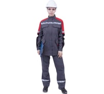 Куртка Iform ХАЙ-ТЕК SAFETY летняя, серый-красный-черный, женская (120-124, 182-188), шт, Кур 421/120/182