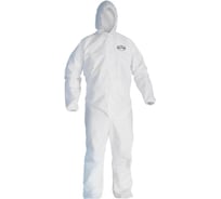 Воздухопроницаемый комбинезон с капюшоном Kimberly-Clark KleenGuard A30 белый, размер XL 98004