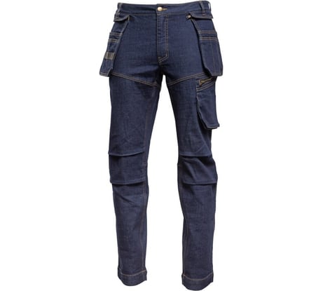 Защитные брюки HOEGERT TECHNIK ESDORF темно-синие XL (54) HT5K936-XL