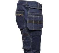 Защитные брюки HOEGERT TECHNIK ESDORF темно-синие M (50) HT5K936-M