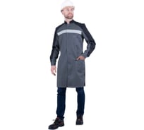 Летний халат ГК Спецобъединение РОУД серый/черный Хал 554/88/170