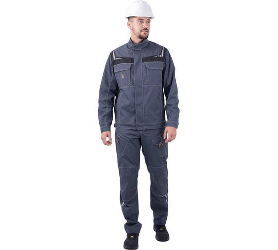 Куртка Iform ПЕРФЕКТ летняя, серый-черный, 96-100, 158-164 Кур 419/96/158 1