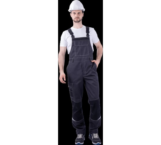 Полукомбинезон Iform ТУРБО SAFETY летний, т.серый-черный, 88-92, 158-164 Ком 669/88/158 1