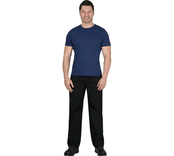 Футболка темно-синяя Стандарт 160г/м2 Сириус размер 48-50 150795 1