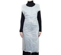 Фартуки полиэтиленовые, комплект 50шт, одноразовые, УЛЬТРА, 81х125, 30мкм ELEGREEN 611038